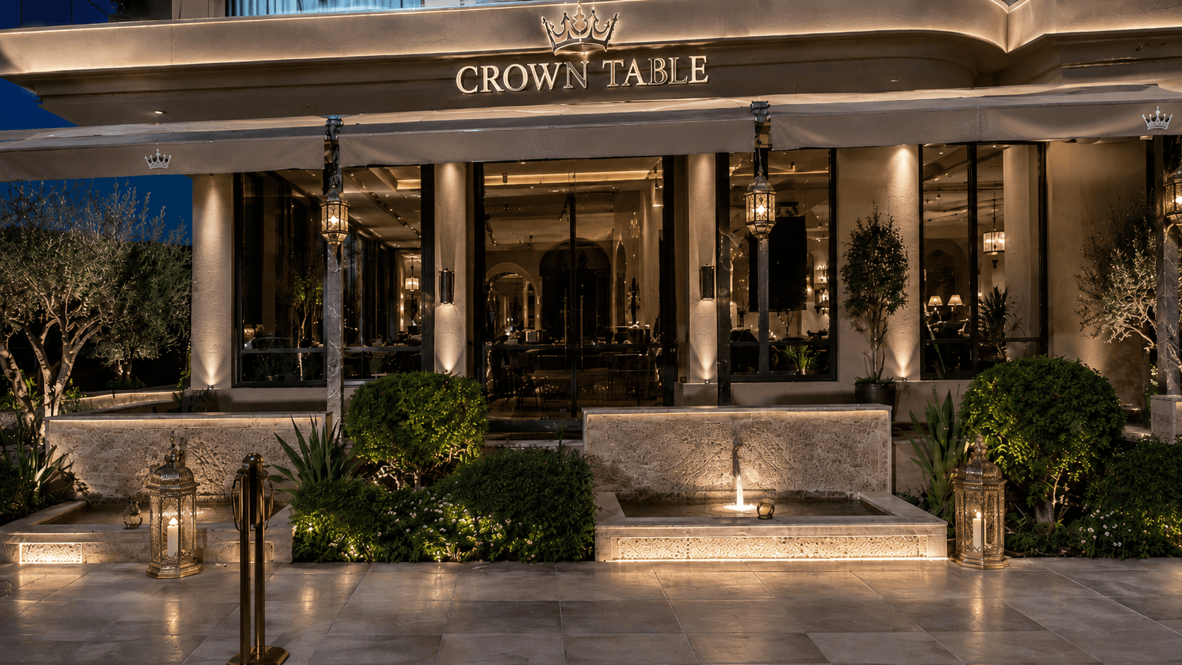 Restaurant Crown Table du Targa 42